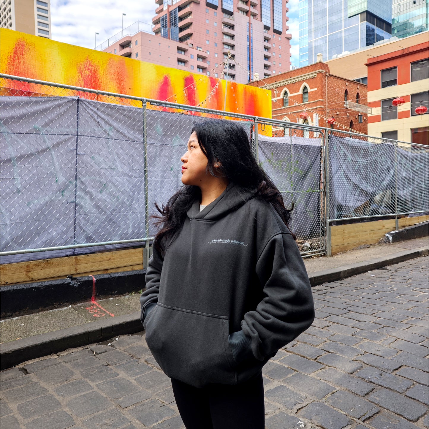 FULLMETAL ALCHEMIST - Alphonse ver. (Weighted Boxy Cut Hoodie)