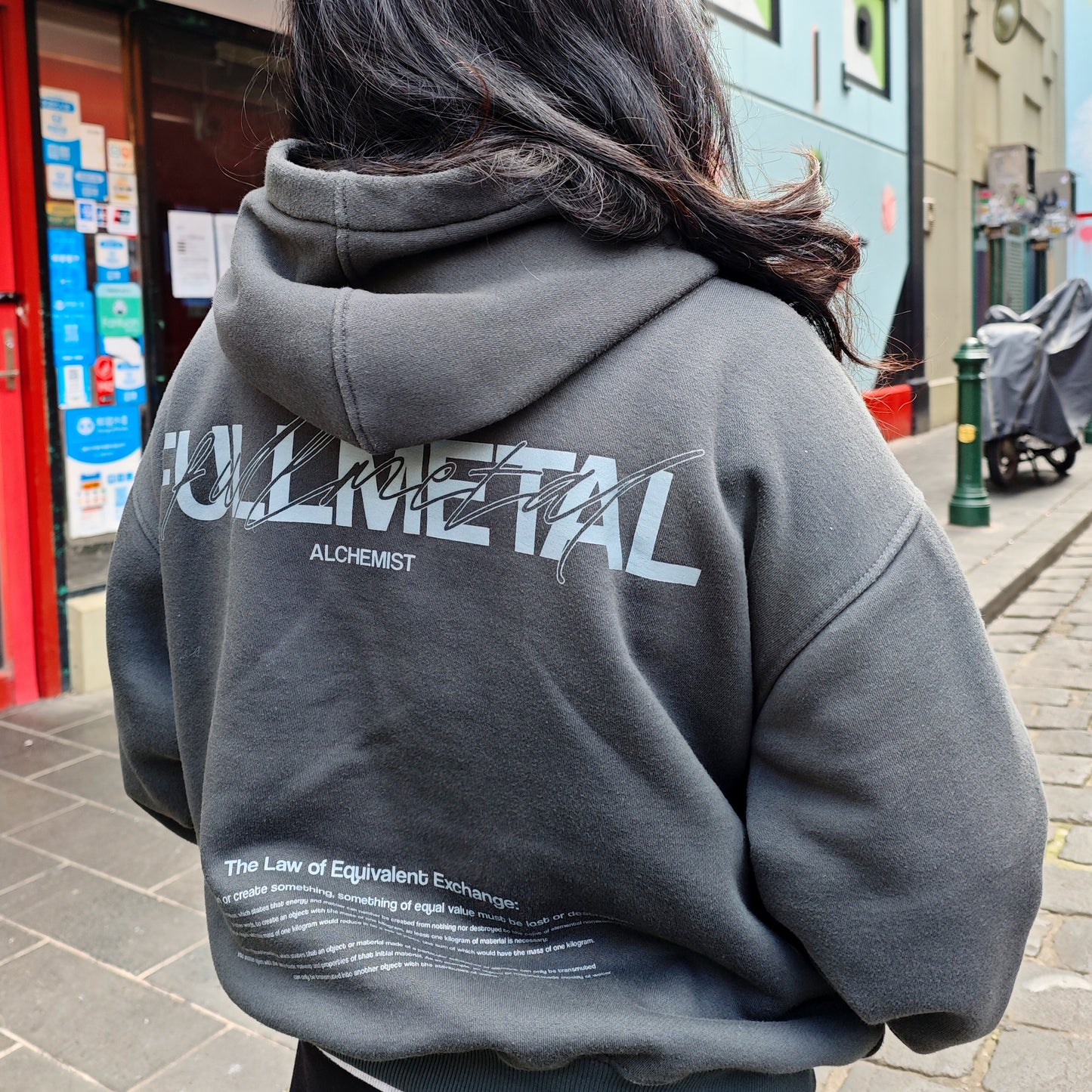 FULLMETAL ALCHEMIST - Alphonse ver. (Weighted Boxy Cut Hoodie)