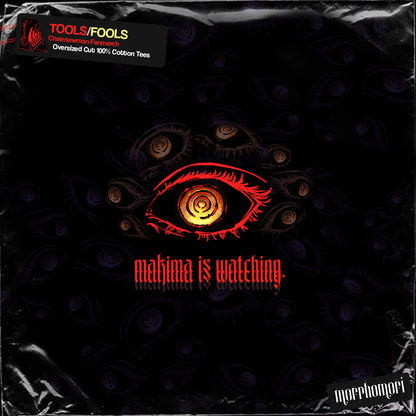 Chainsaw Man - Makima is Watching (Oversized Cut Tee)