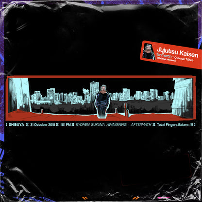Jujutsu Kaisen - Shibuya Incident Arc (Heavyweight Oversized Tee)