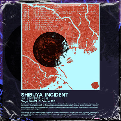 Jujutsu Kaisen - Shibuya Incident Arc (Heavyweight Oversized Tee)