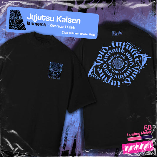 Jujutsu Kaisen - The Strongest - Satoru Gojo (Heavyweight Oversized Tee)