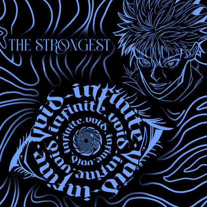 Jujutsu Kaisen - The Strongest - Satoru Gojo (Heavyweight Oversized Tee)