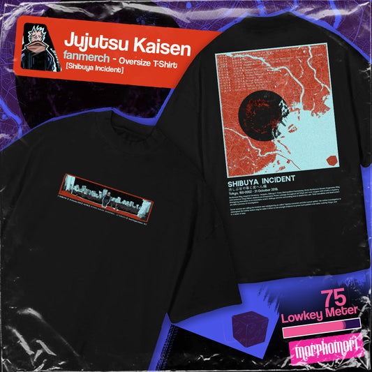 Jujutsu Kaisen - Shibuya Incident Arc (Heavyweight Oversized Tee)