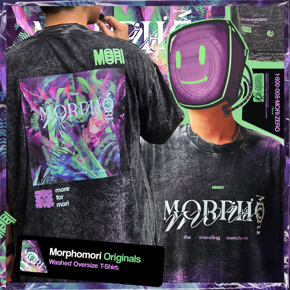 Originals - Morphomori #1 (Acid Wash Loose Cut Tee)